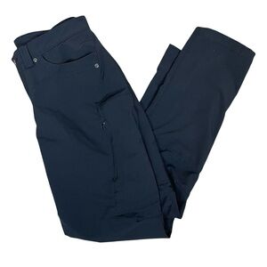 Duluth Trading Co. Women's Black Flexpedition Slim Leg Pants Size 8 X 31